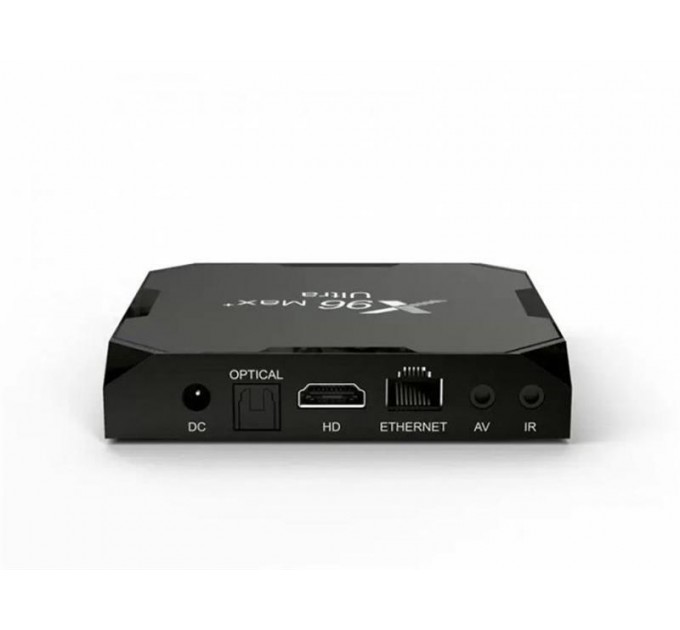 HD медіаплеєр X96 MAX+ Ultra Android TV (905x4/4GB/64GB)