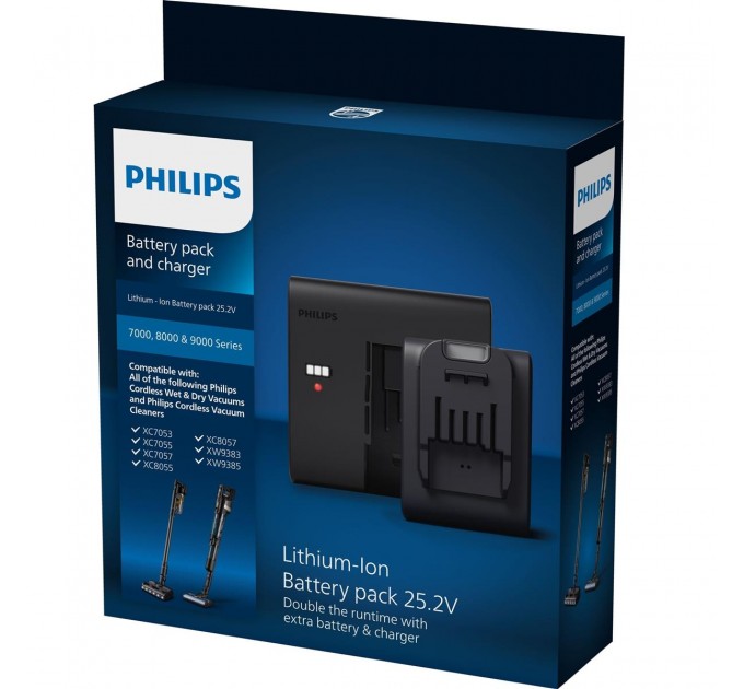 Philips Акумулятор із зарядним пристроєм Philips XV1797/01