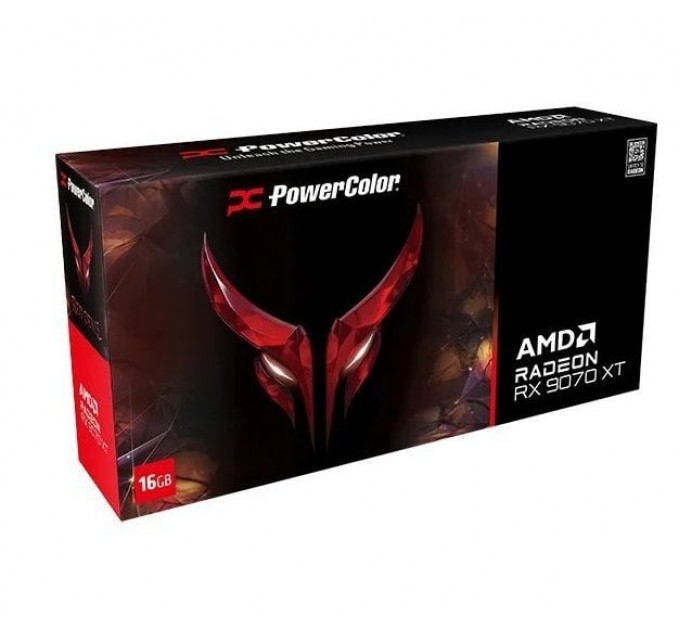 PowerColor Відеокарта AMD Radeon RX 9070 XT 16GB GDDR6 Red Devil PowerColor (RX 9070 XT 16G-E/OC)