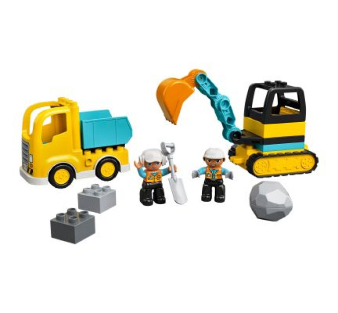 LEGO Конструктор LEGO Вантажівка і гусеничний екскаватор (10931)