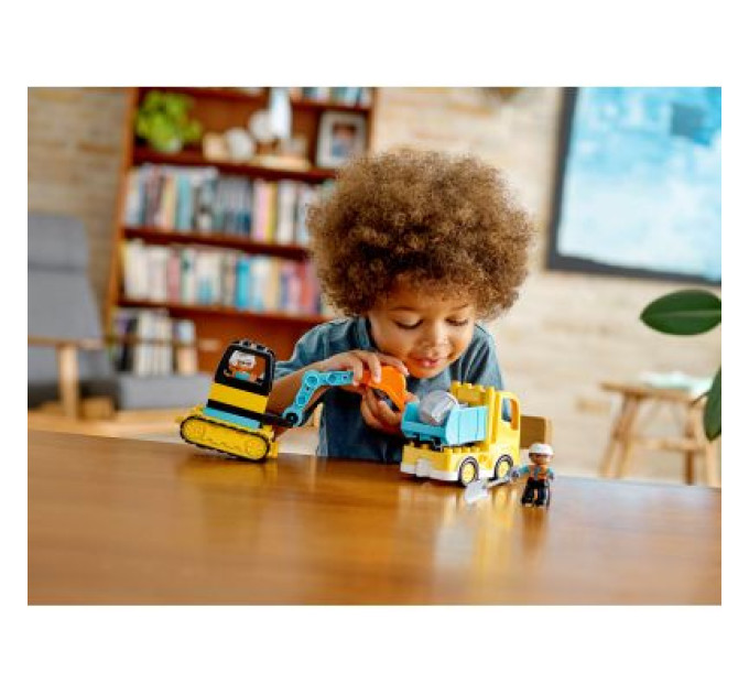 LEGO Конструктор LEGO Вантажівка і гусеничний екскаватор (10931)