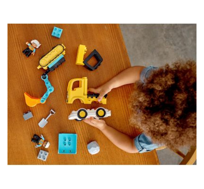 LEGO Конструктор LEGO Вантажівка і гусеничний екскаватор (10931)