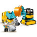 LEGO Конструктор LEGO Вантажівка і гусеничний екскаватор (10931)