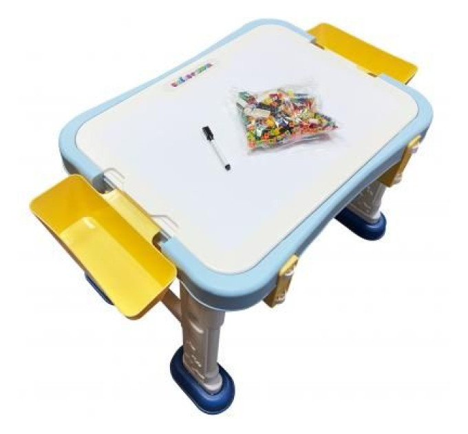 Microlab Toys Дитячий стіл Microlab Toys Конструктор Ігровий Центр + 1 стілець (GT-15)