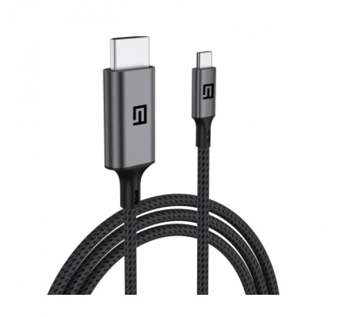 Кабель мультимедійний USB-C to HDMI 2.0m 4K60Hz black Armorstandart (ARM76891)