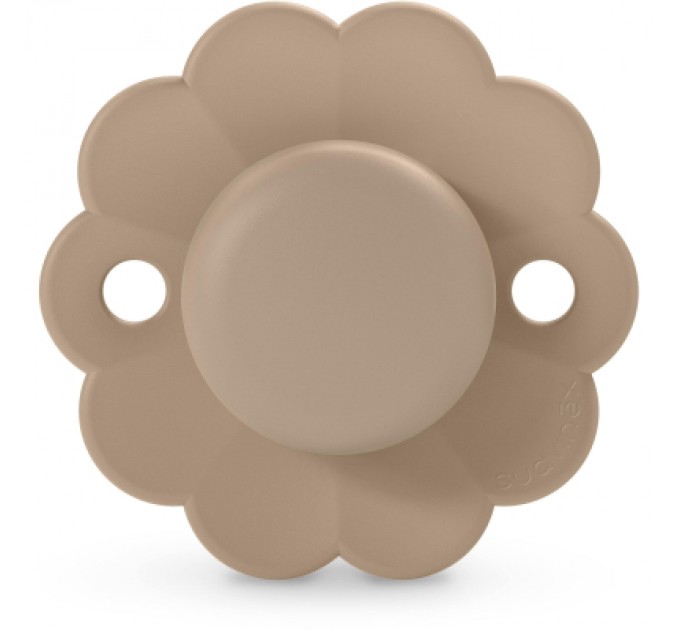 Пустушка Suavinex Wonder фізіологічна 2 шт, 0-6 місяців, світло-бежева та бежева (308404)