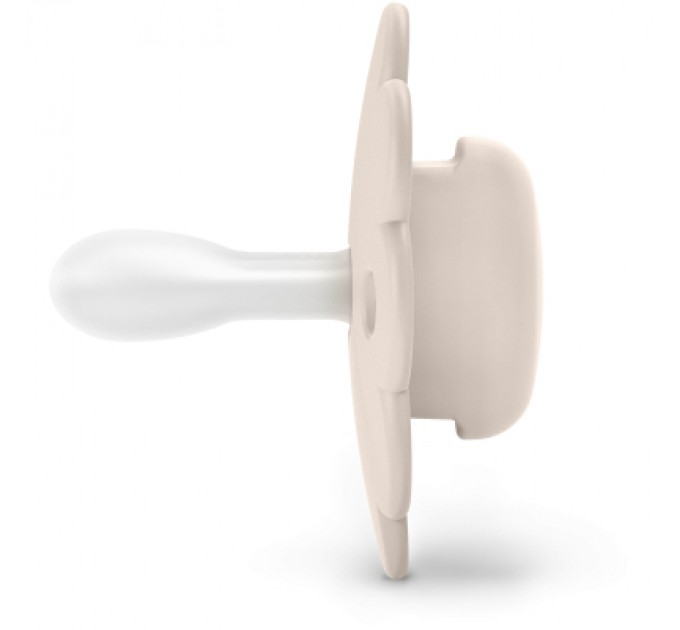 Пустушка Suavinex Wonder фізіологічна 2 шт, 0-6 місяців, світло-рожева та нюдова (308400)