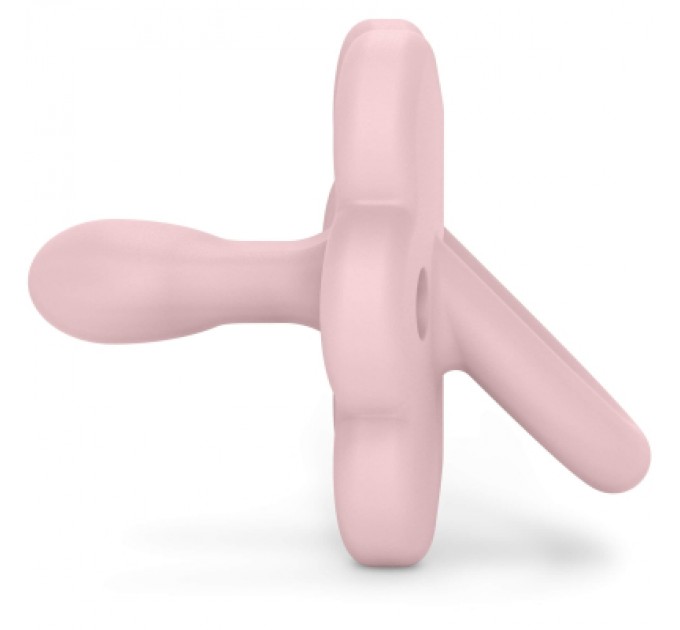 Пустушка Suavinex Colour Essence фізіологічна у формі метелика, 0-6 місяців, рожева (308911)