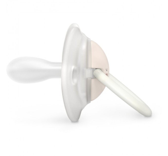 Пустушка Suavinex фізіологочна, 2 шт. 0-6 місяців, нічна/кролик (308214)