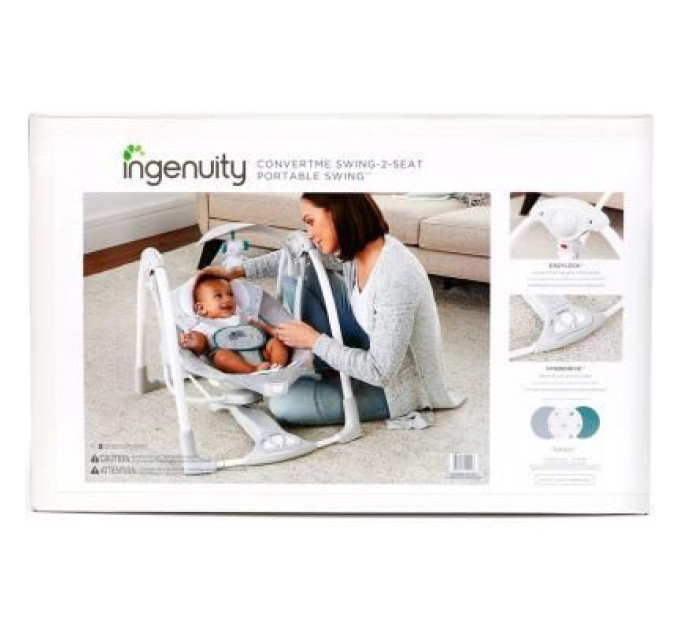 Ingenuity Крісло-гойдалка Ingenuity ConvertMe Swing-2-Seat (12055)
