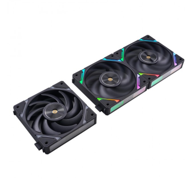 1stPlayer Кулер до корпусу 1stPlayer XF7 Black (XF7-BK-1IN1)