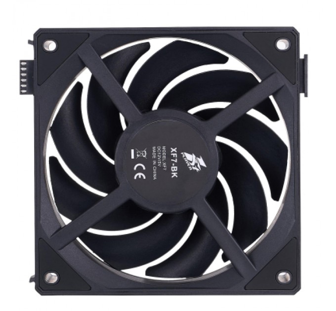 1stPlayer Кулер до корпусу 1stPlayer XF7 Black (XF7-BK-1IN1)