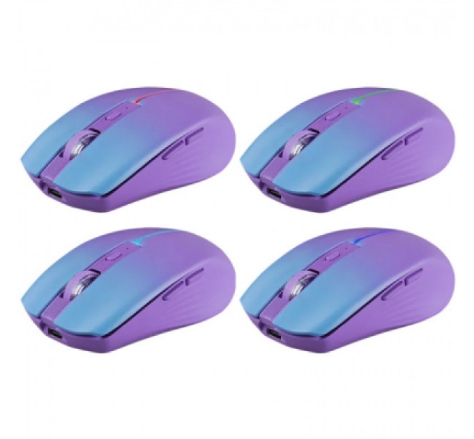 Мишка Defender Mystery MM301 LED Wireless/Bluetooth Violet (52301)