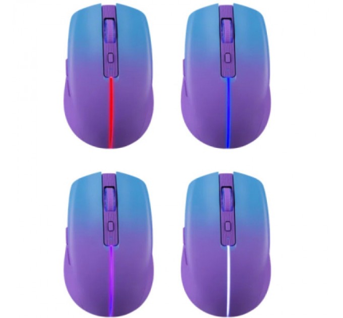 Мишка Defender Mystery MM301 LED Wireless/Bluetooth Violet (52301)