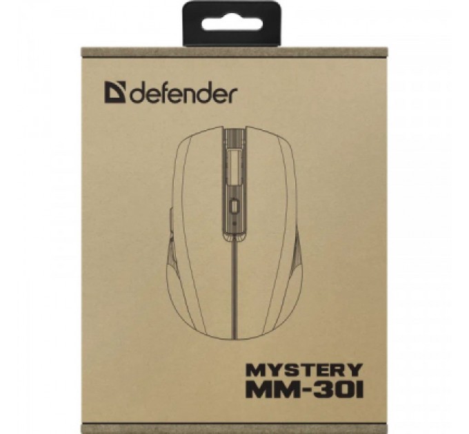 Мишка Defender Mystery MM301 LED Wireless/Bluetooth Violet (52301)