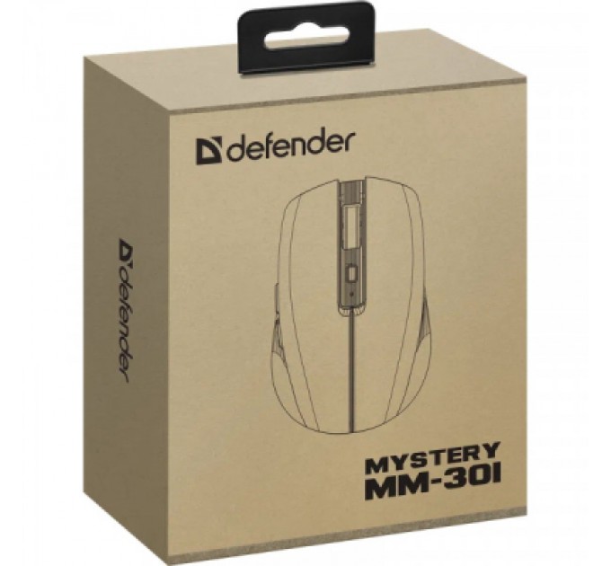 Мишка Defender Mystery MM301 LED Wireless/Bluetooth Violet (52301)