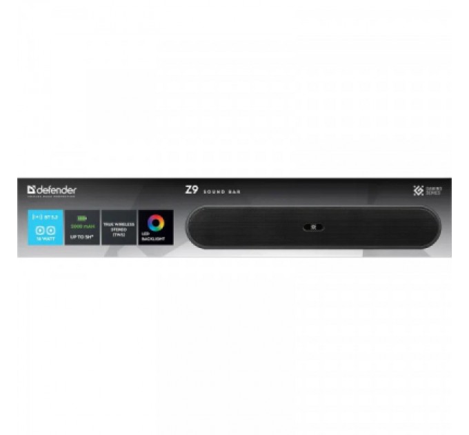 Defender Акустична система Defender Soundbar Z9 Black (65229)