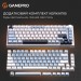 GamePro Клавіатура GamePro Genesis Warden MK160BL Outemu Swithes USB White (MK160BL)