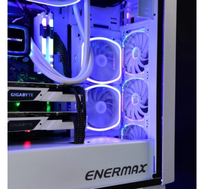 Enermax Кулер до корпусу Enermax SquA RGB White (UCSQARGB12P-W-SG)