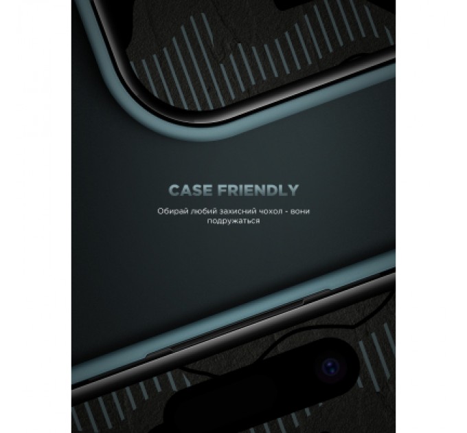 Скло захисне Armorstandart Infinity Black Icon 2.75D Apple iPhone 17 Pro Max (ARM86415)