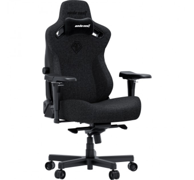 Крісло ігрове AndaSeat Kaiser 3 Pro Fabric Size XL Dark Gray (AD12YDC-XL-01-GB-PV/F-G01)