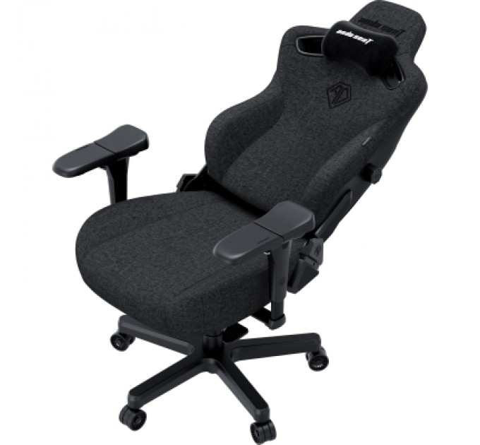 Крісло ігрове AndaSeat Kaiser 3 Pro Fabric Size XL Dark Gray (AD12YDC-XL-01-GB-PV/F-G01)