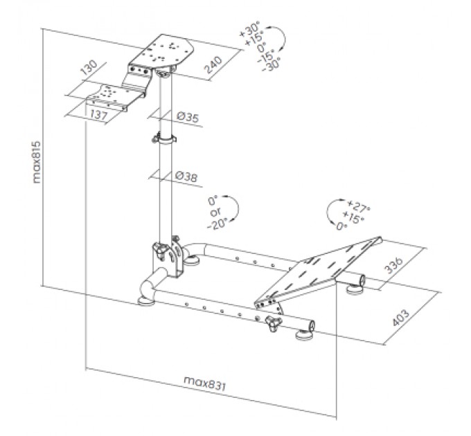 Крісло ігрове OfficePro RS021