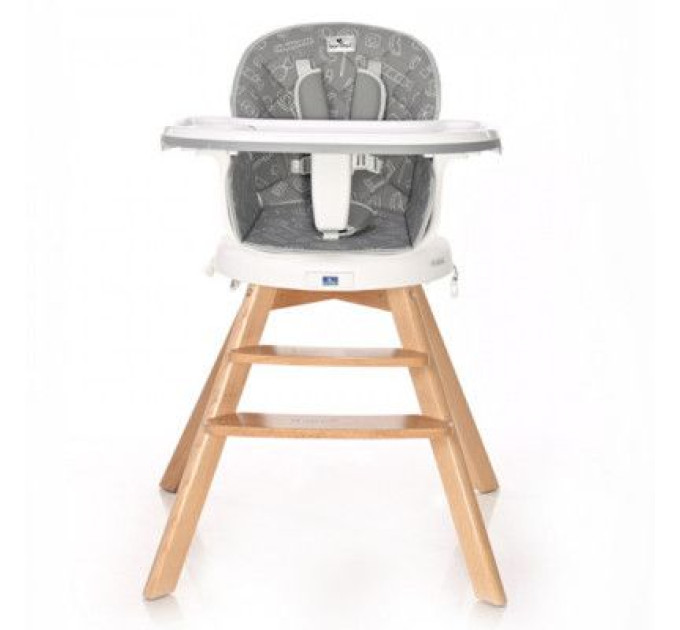 Bertoni/Lorelli Стілець для годування Bertoni/Lorelli NAPOLI grey candy (23730)