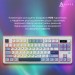 Ajazz Клавіатура Ajazz AK870 PLUS Murad Switch RGB Wireless/Bluetooth/USB White (AK870-MU-BWD)