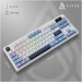Ajazz Клавіатура Ajazz AK870 PLUS Murad Switch RGB Wireless/Bluetooth/USB White (AK870-MU-BWD)