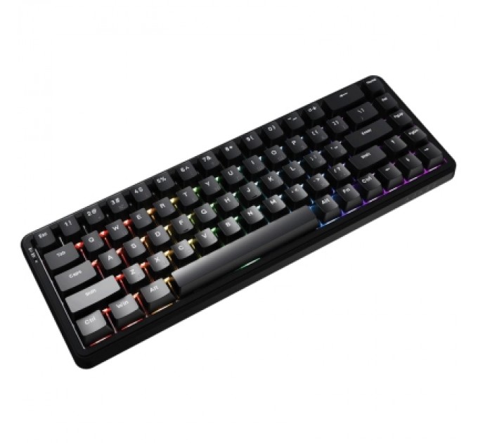 Клавіатура Ajazz AK680 MAX Magnetic Switch RGB USB Black (AK680-WM-B-A)