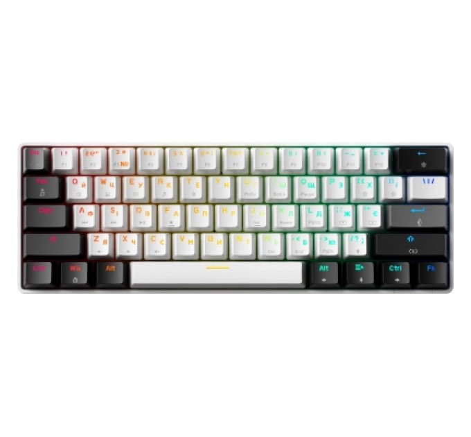 Клавіатура GamePro Genesis Infinity MK130BW Outemu Swithes USB White (MK130BW)