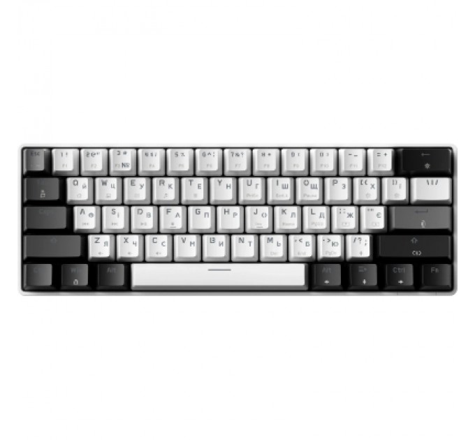 Клавіатура GamePro Genesis Infinity MK130BW Outemu Swithes USB White (MK130BW)