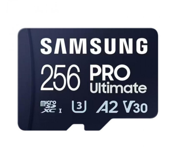 Карта пам'яті Samsung 256GB microSDXC class 10 UHS-I U3 V30 A2 Pro Ultimate (MB-MY256SB/WW)