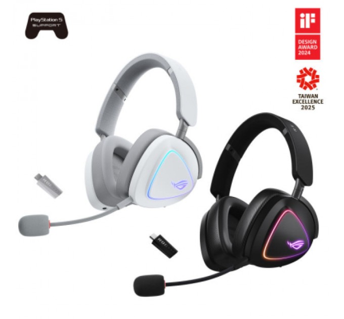 Навушники ASUS ROG Delta II White (90YH03W0-BHUA10)