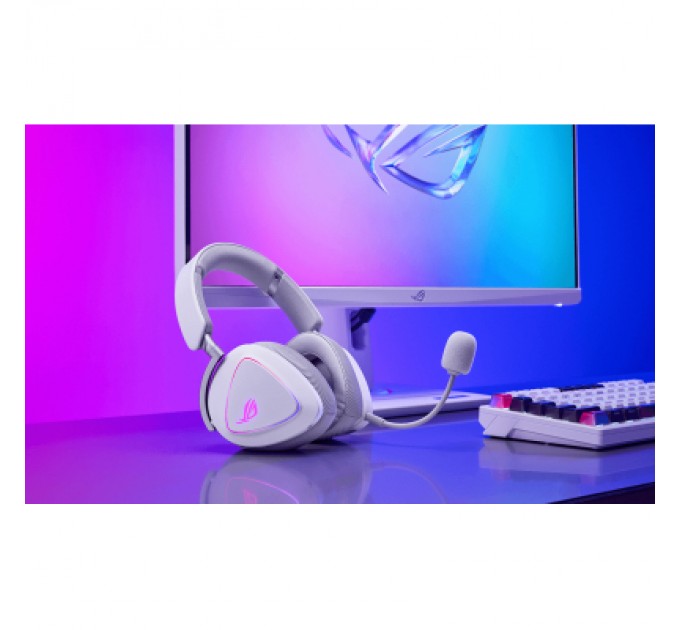 Навушники ASUS ROG Delta II White (90YH03W0-BHUA10)