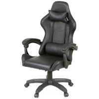 Крісло ігрове Аклас Бешкет ANF підліткове Чорний (PU-чорний) (00160337)