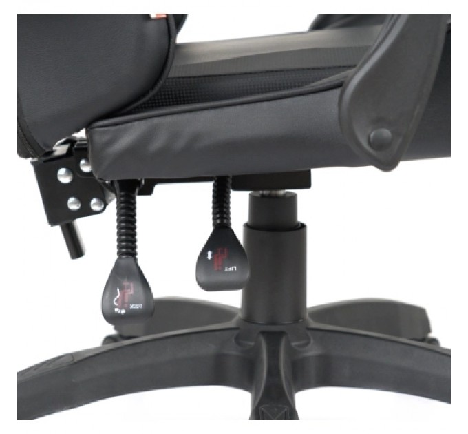 Аклас Крісло ігрове Аклас Бешкет ANF підліткове Чорний (PU-чорний) (00160337)