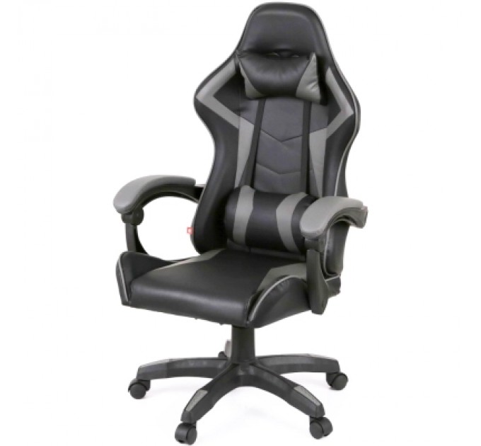Аклас Крісло ігрове Аклас Бешкет ANF підліткове Чорний (PU-чорний/сірий) (00160338)