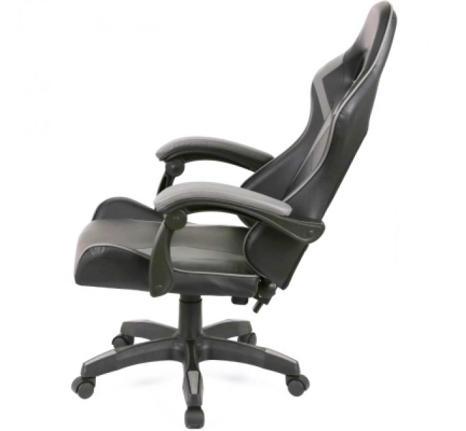 Аклас Крісло ігрове Аклас Бешкет ANF підліткове Чорний (PU-чорний/сірий) (00160338)