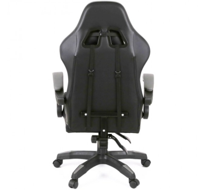 Аклас Крісло ігрове Аклас Бешкет ANF підліткове Чорний (PU-чорний/сірий) (00160338)