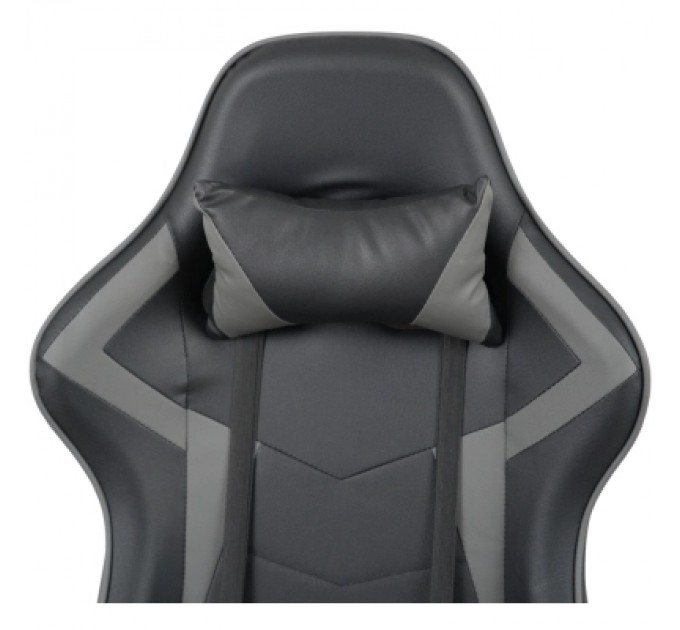 Аклас Крісло ігрове Аклас Бешкет ANF підліткове Чорний (PU-чорний/сірий) (00160338)