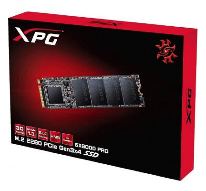 ADATA Накопичувач SSD M.2 2280 256GB ADATA (ASX6000PNP-256GT-C)