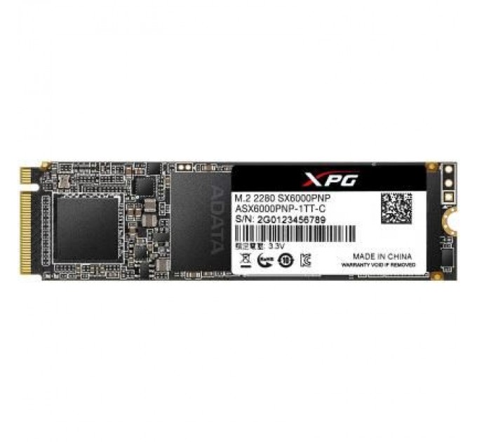 ADATA Накопичувач SSD M.2 2280 1TB ADATA (ASX6000PNP-1TT-C)