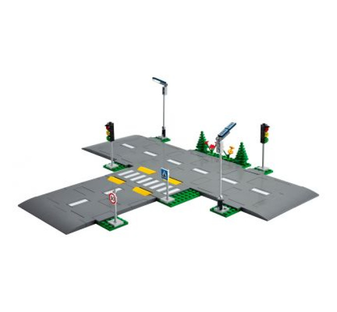 LEGO Конструктор LEGO City Town Дорожні плити 112 деталей (60304)
