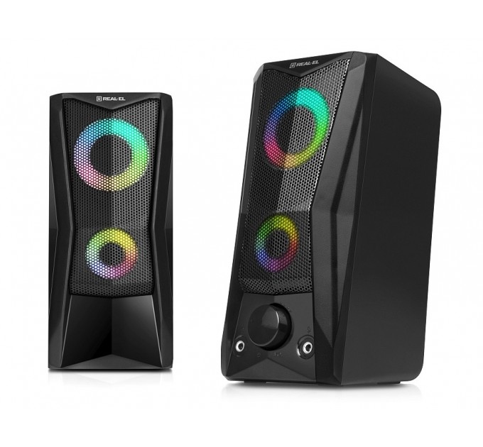 REAL-EL Акустична система REAL-EL S-107 Black