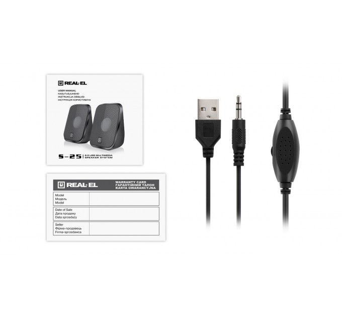 REAL-EL Акустична система REAL-EL S-25