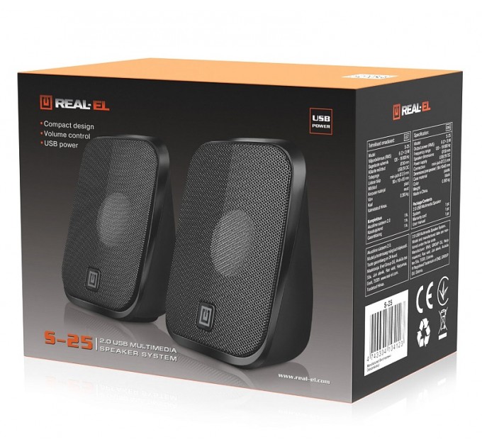 REAL-EL Акустична система REAL-EL S-25