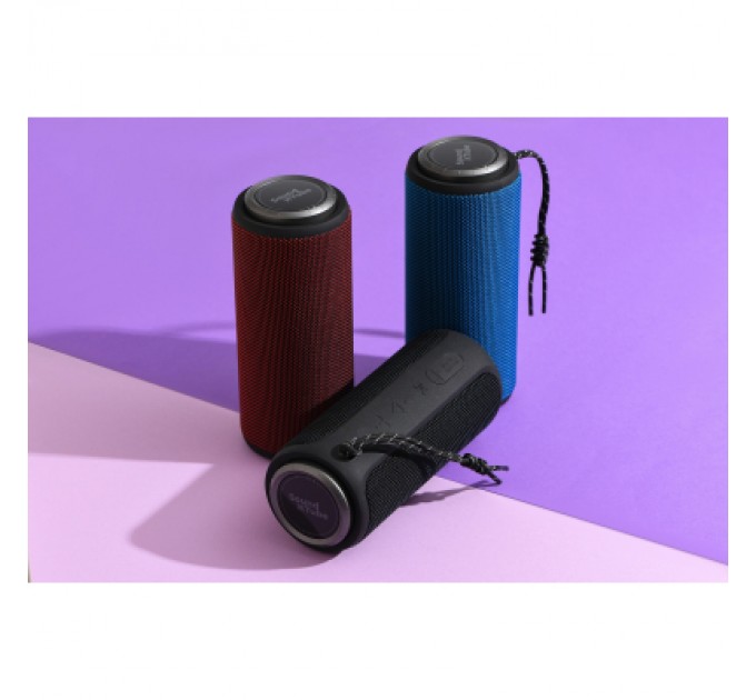 2E Акустична система 2E SoundXTube TWS MP3 Wireless Waterproof Red (2E-BSSXTWRD)