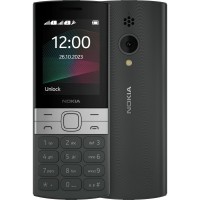 Мобильный телефон Nokia 150 2023 Dual Sim Black; 2.4" (320x240) TFT / клавиатурный моноблок / ОЗУ 4 МБ / 4 МБ встроенной + microSD до 32 ГБ / камера 0.3 Мп / 2G (GSM) / 130.95x50.6x15.15 мм, 106.3 г / 1450 мАч / черный